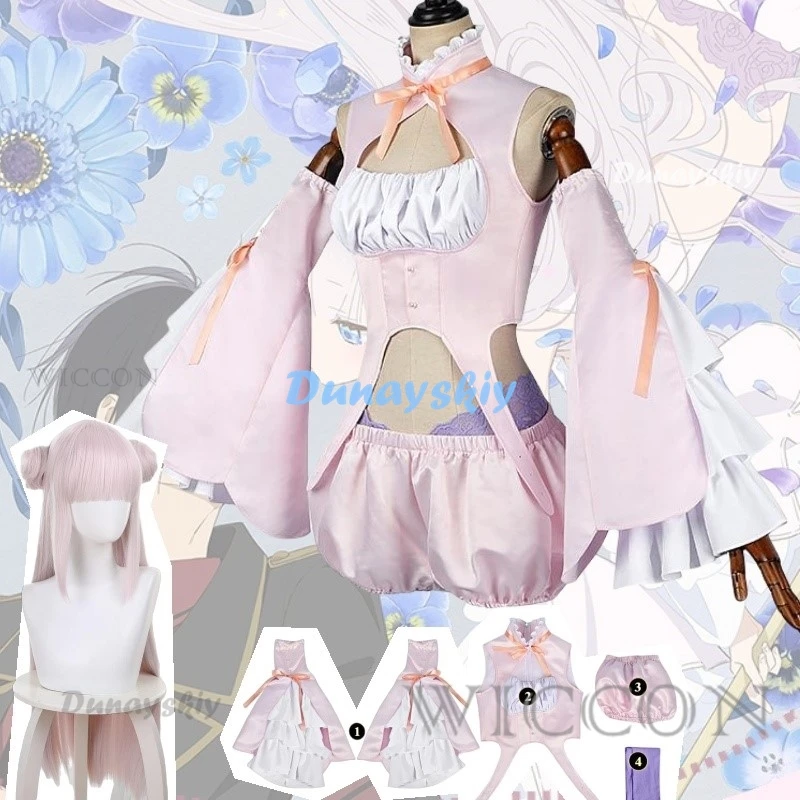 Byakuya Cosplay Fantasy Abbigliamento Anime Magical Girl Evil Tenente Archenemies Costume Travestimento Donne adulte Giochi di ruolo Abiti