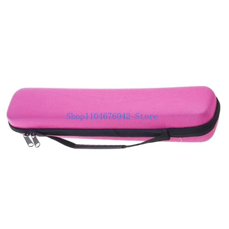 

652F Curling Iron Storage Case Lightweight Travel Cosmetic Straightener With Ergonomic Handle For Styling Tool