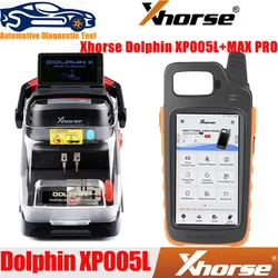 Xhorse Dolphin XP005L XP-005L Dolphin II Key Cutting Machine Plus VVDI Key Tool Max Pro With MINI OBD Tool Function