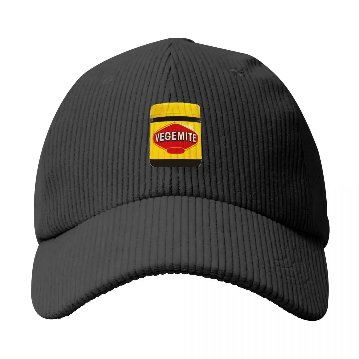 Vegemite Corduroy Baseball Cap Mountaineering Custom Cap Women Caps Men's