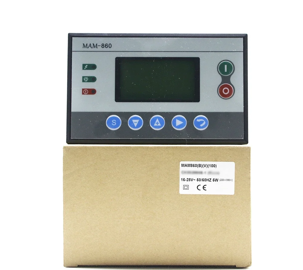 

MAM860 40A Display Panel Controller Suit Screw Air Compressor PLC