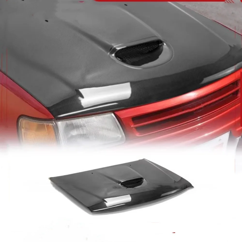 

For Toyota Starlet EP82 Modified Carbon Fiber Engine Hood Engine Cover Light weight New Style Auto Accessories