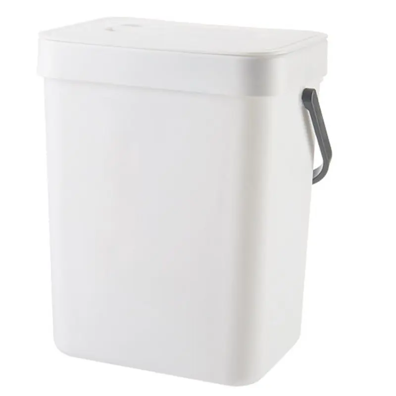 سلة مهملات موفرة للمساحة، سلة مهملات صديقة للبيئة للمطبخ والمكتب، لا حاجة للكهرباء