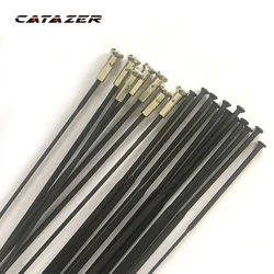 10 Pieces Bicycle Spokes Straight Pull PSR Pillar 1432 Aero Flat Spokes 230/242/250/258/263/270/275/278/280/282/285/287/292mm