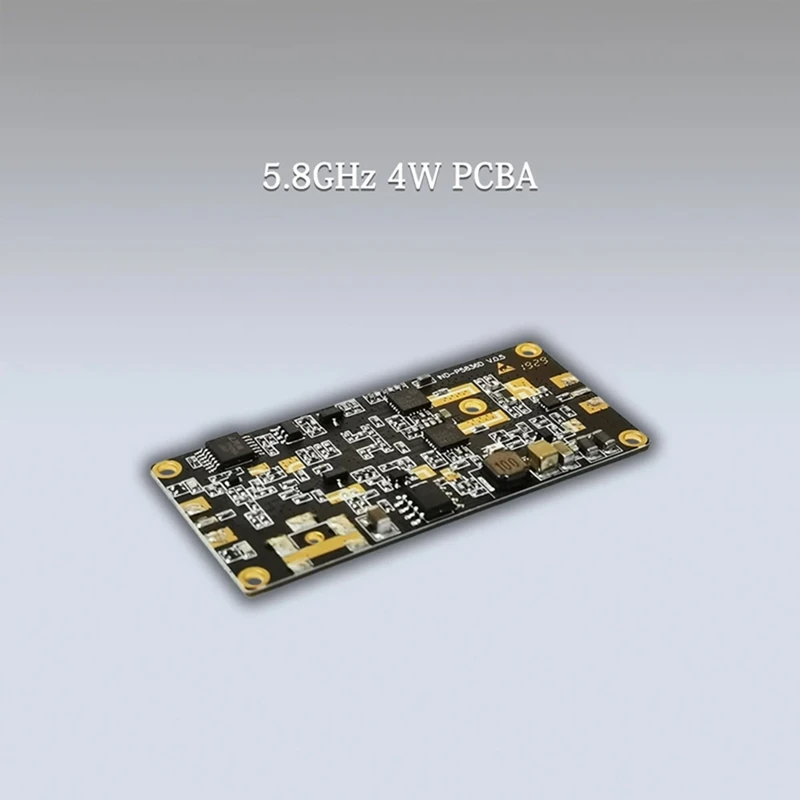 Amplificador de señal de 5,8 Ghz, pieza extensible de módulo inalámbrico RF, 4W, 36Dbm, PCBA para Dron, Wifi