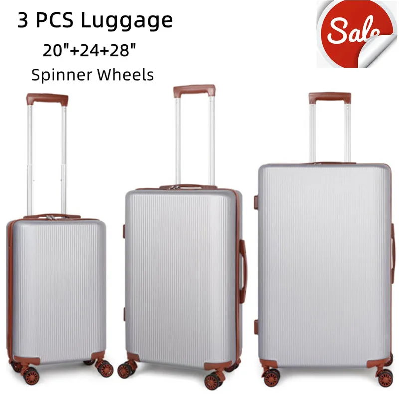 

Luggage Set Hardside Luggage with Spinner Wheels for Travel Boarding Luggage Nig Big Capacity Luggage