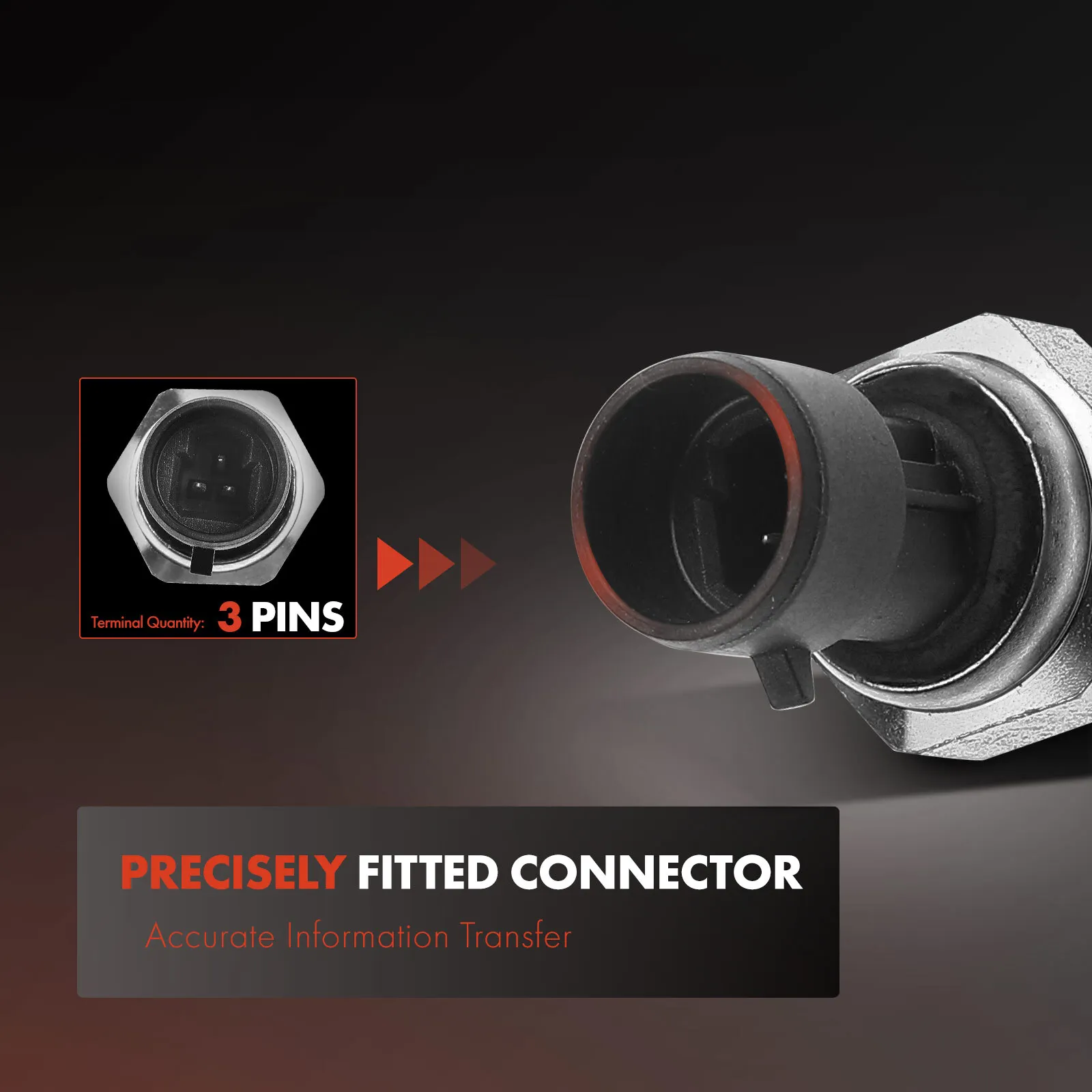 Para novo sensor de pressão de óleo do motor para tratores John Deere 8450 8650 1839415C91