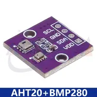 AHT20+BMP280 Temperature Humidity Air Pressure Module High-precision Digital Temperature Humidity and Air Pressure Sensor 5