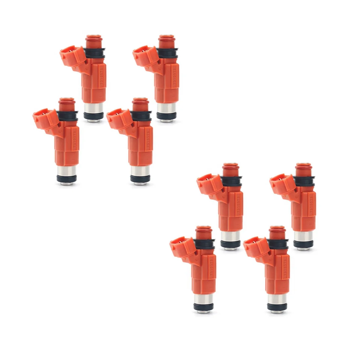 8 PCS Fuel Injector for Yamaha Outboard 115 HP Marine Chevrolet Chrysler Dodge Mitsubishi Suzuki CDH210 68V-8A360-00-00