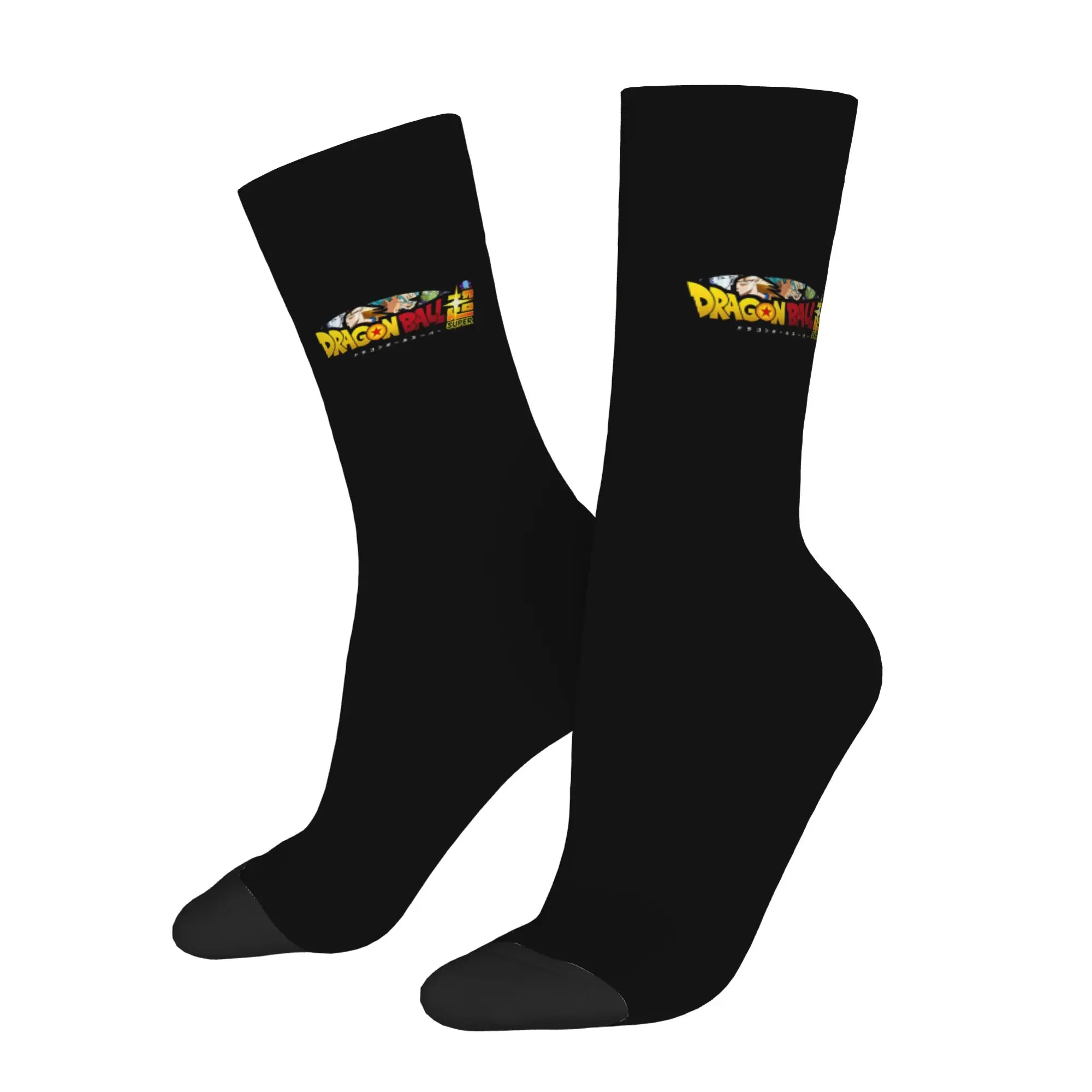 Funny Sock Dragon Ball Copy Of Goku   Dragon Ball Harajuku Seamless Pattern Printed Men Socks Novelty Men's Socks