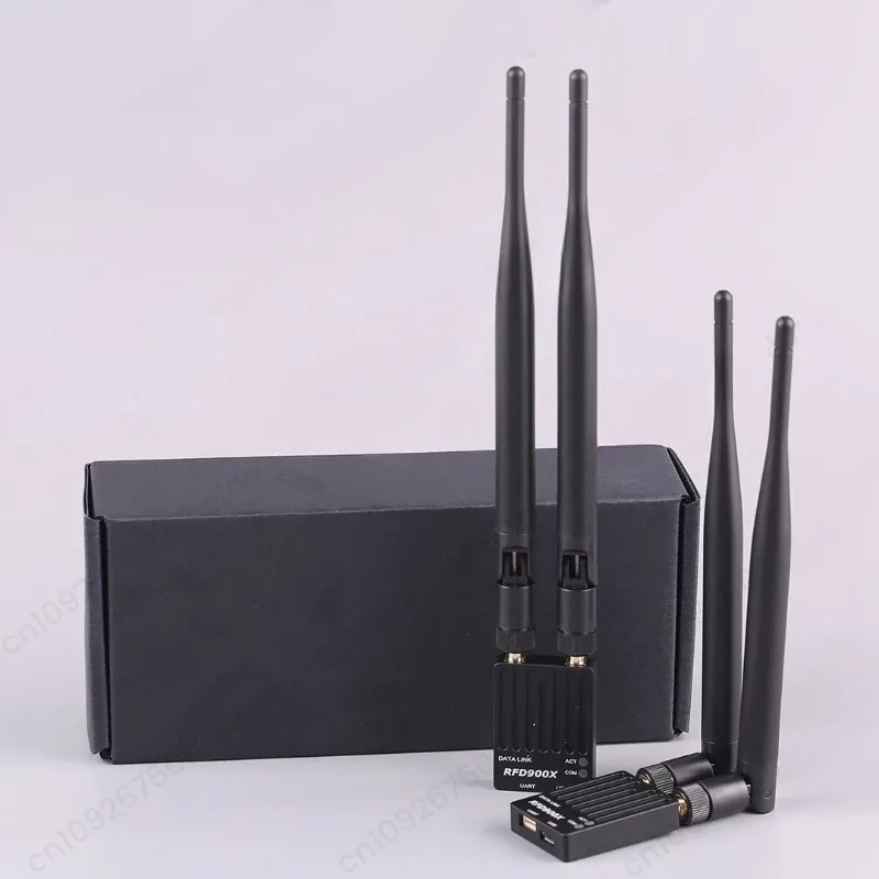 Metal RFD900X digital radio supports PPM and SBUS remote control signal forwarding