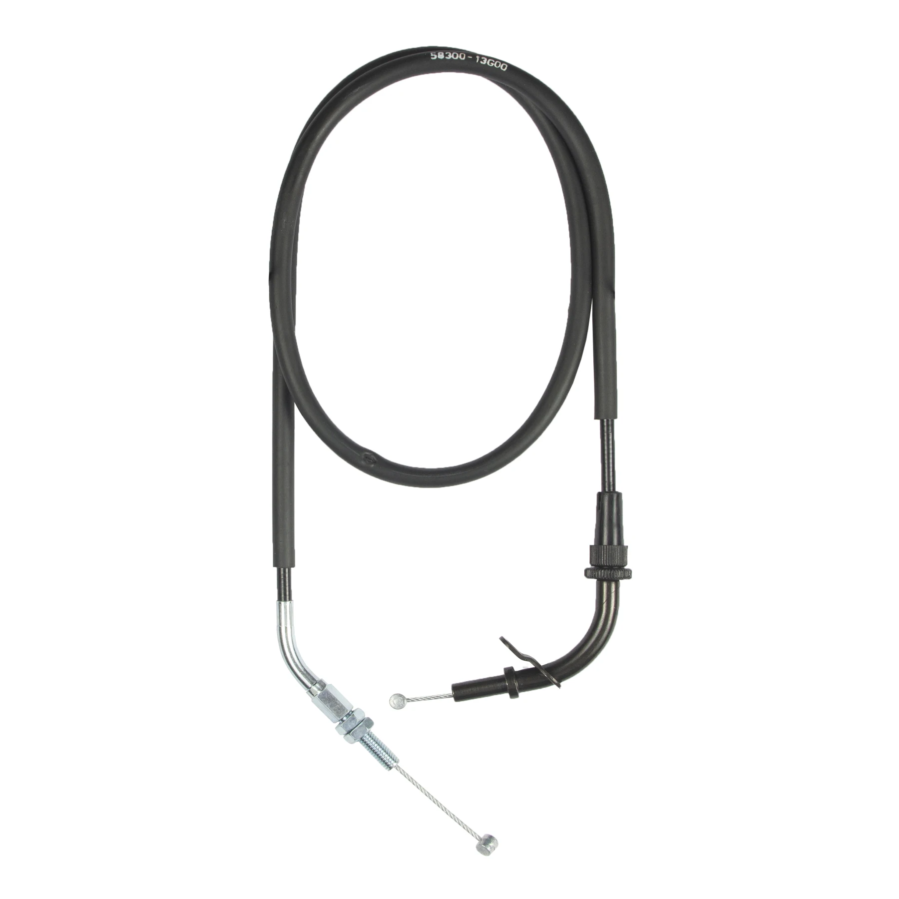 MotoMaster 58300-13G00 Throttle Cable A (OPEN) for Suzuki RV 125 Van Van (2003-2006)