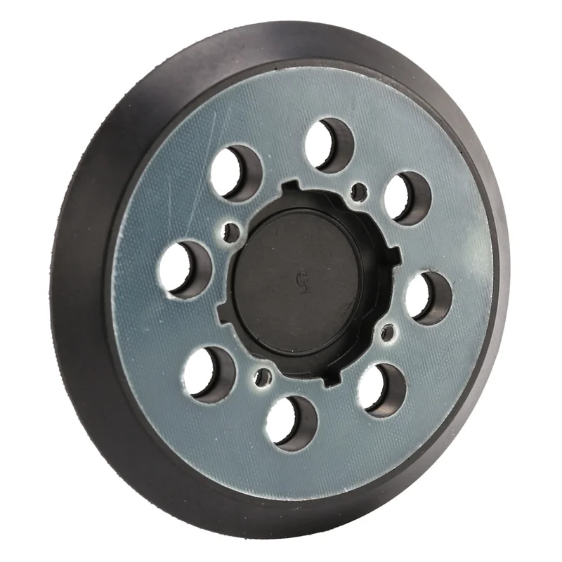 WORTHOWN-8 Pezzi Tampone per levigatrice di ricambio con gancio e anello da 5 pollici per -Fit DWE6421/6421K, DWE6423/6423K, DCW210B Pista casuale Sande