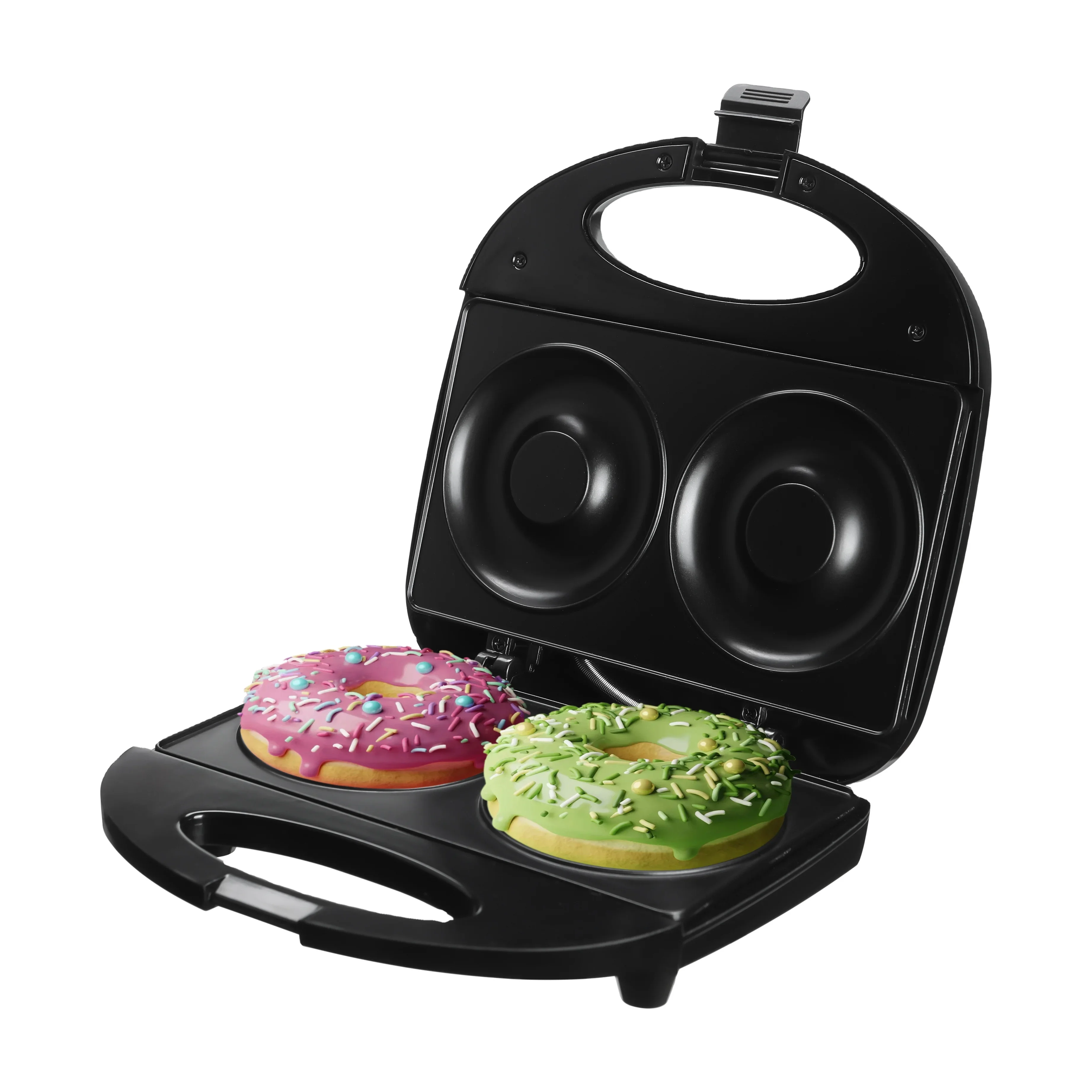 2024 new  Electric Sandwich Maker with Waffle Plate Household and  Use Built-in Cord Wrap-Contact Grill