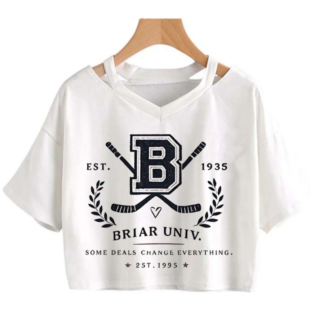 Off Campus crop top women baddie dollette anime graphic korean fashion tshirt emo manga japan gothic alternative
