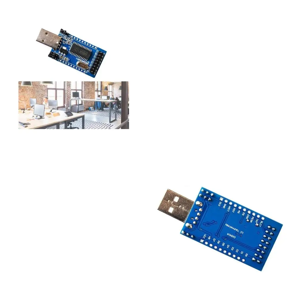 CH341A USB to UART IIC ISP EPP Adapter EPP Parallel Converter Modules