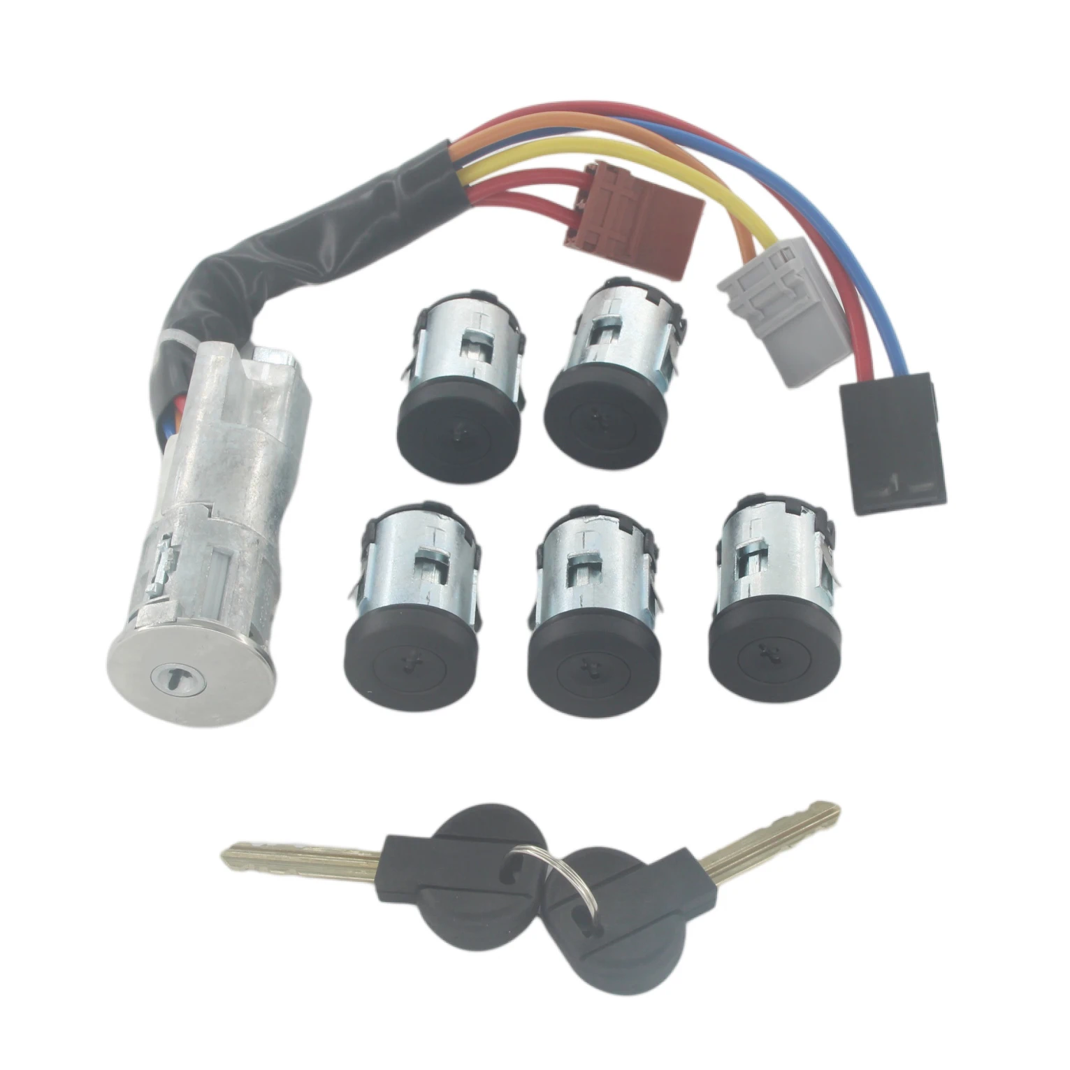 For Citroen Jumpy Peugeot Expert Fiat Scudo Complete Lock Set Ignition Switch Front Rear Left Right Door Lock Barrels