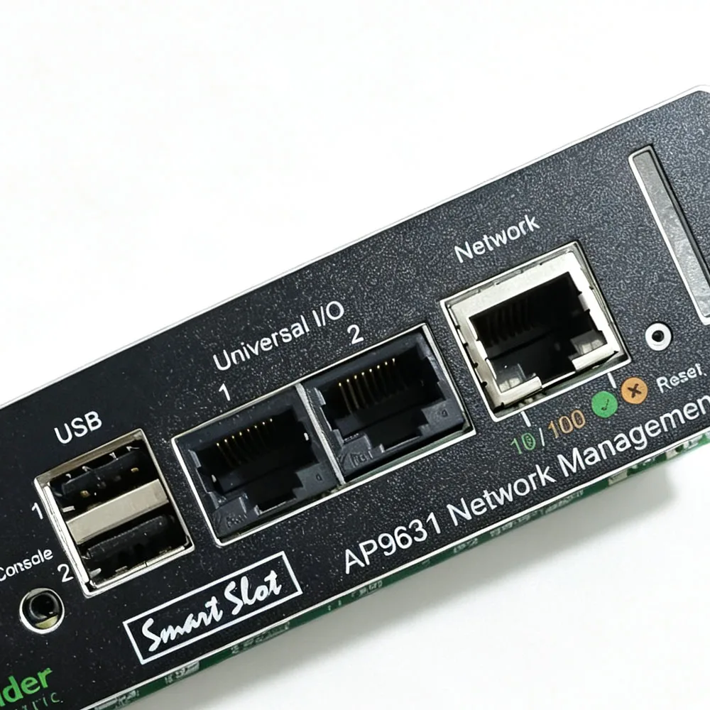 AP9631 Electric UPS Network Management Card Environmental Monitoring 2 USB