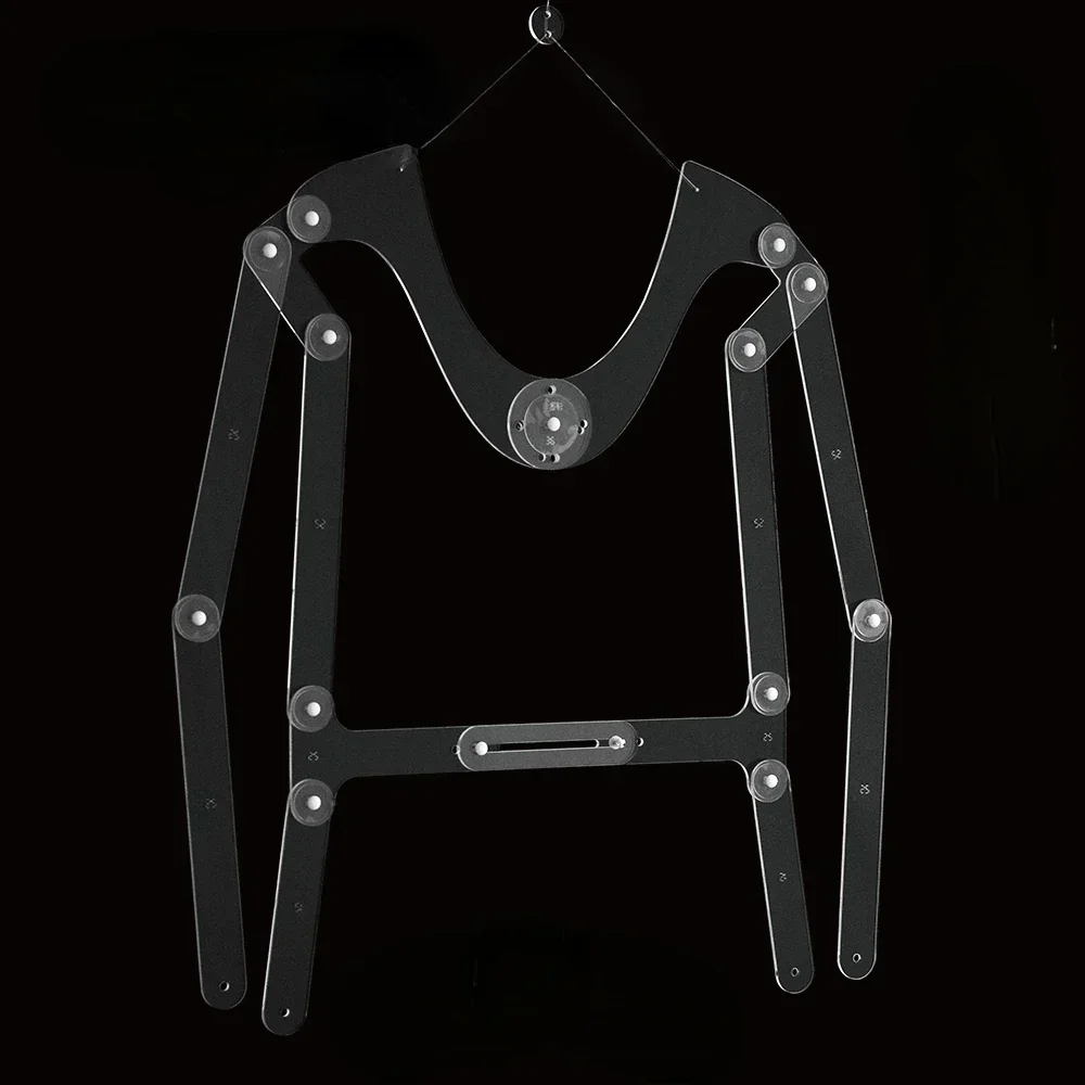 Clothing photography Invisible hanger with white background prop hanging adjustable bracket internal support H-frame