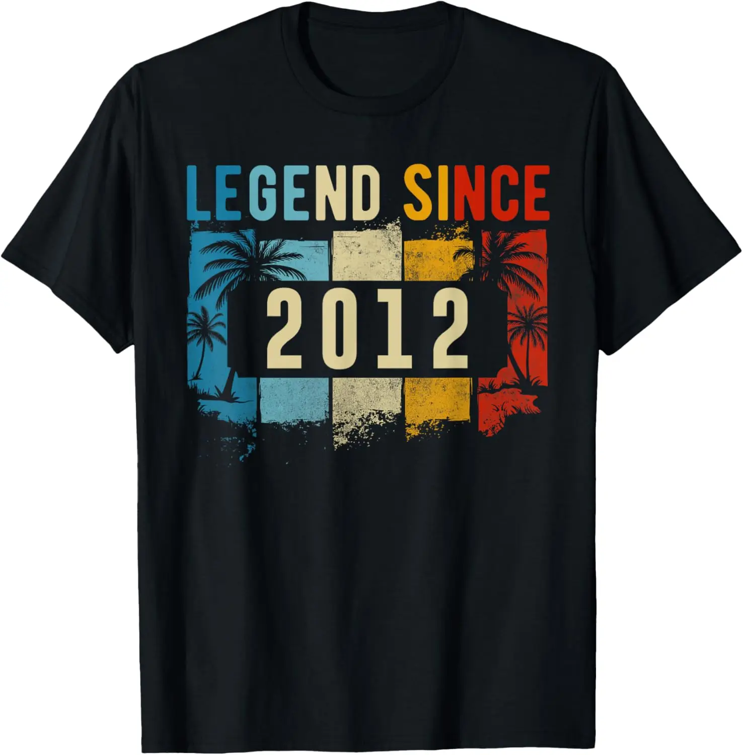 

Legend Since 2012 Birthday Design T-Shirt