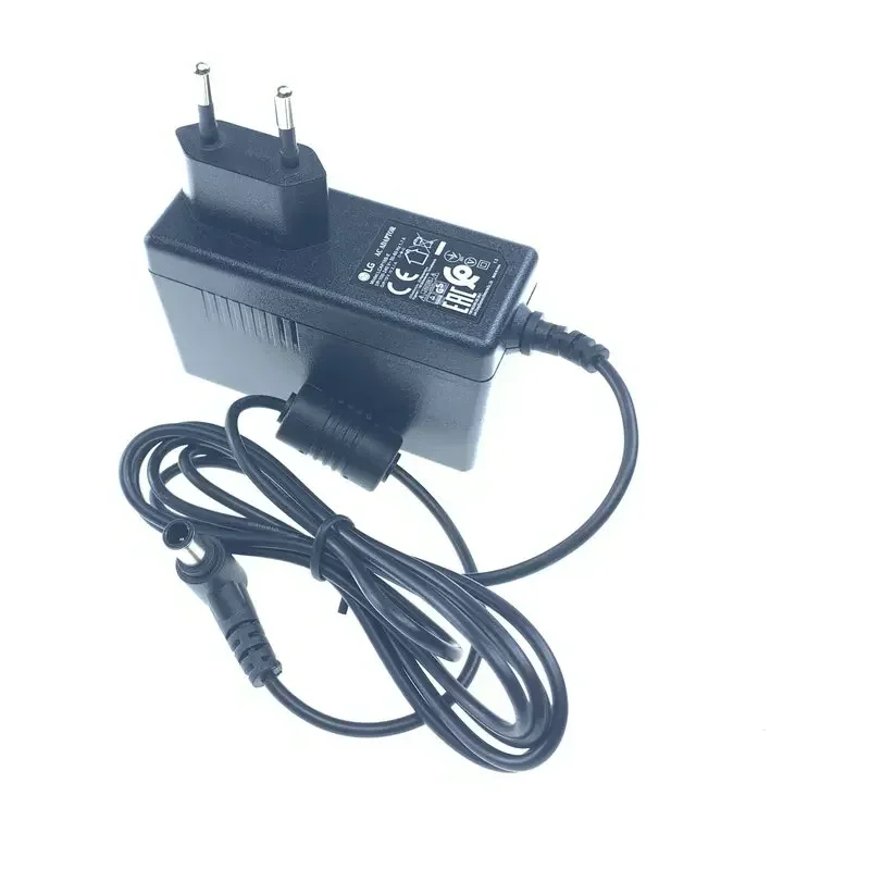 1Pc For LG Monitor 19V  1.7A 2.1A European Standard Power Adapter LCAP16B-E Charging Cable