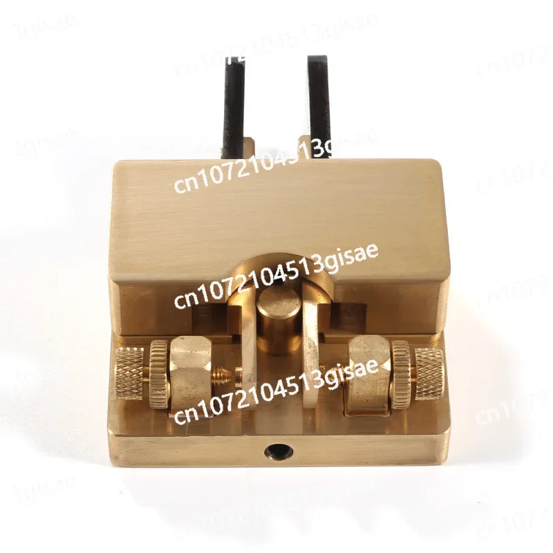 JCY-56 مفتاح التلغراف النحاسي، مفتاح تلقائي، مفتاح مورس، مفتاح CW مغناطيسي مزدوج الاتصال #5