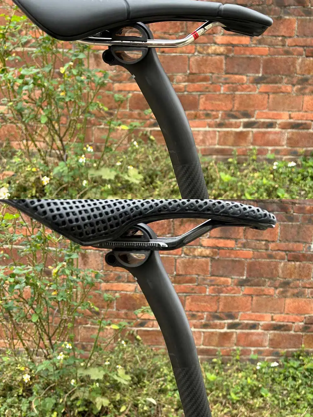 AliExpress ELITA ONE ELITAONE Carbon Seat post Setback 5/20mmMTB/Road Bike Seatpost Compatible with 7x9mm carbon fiber half shells Lightweight 150g