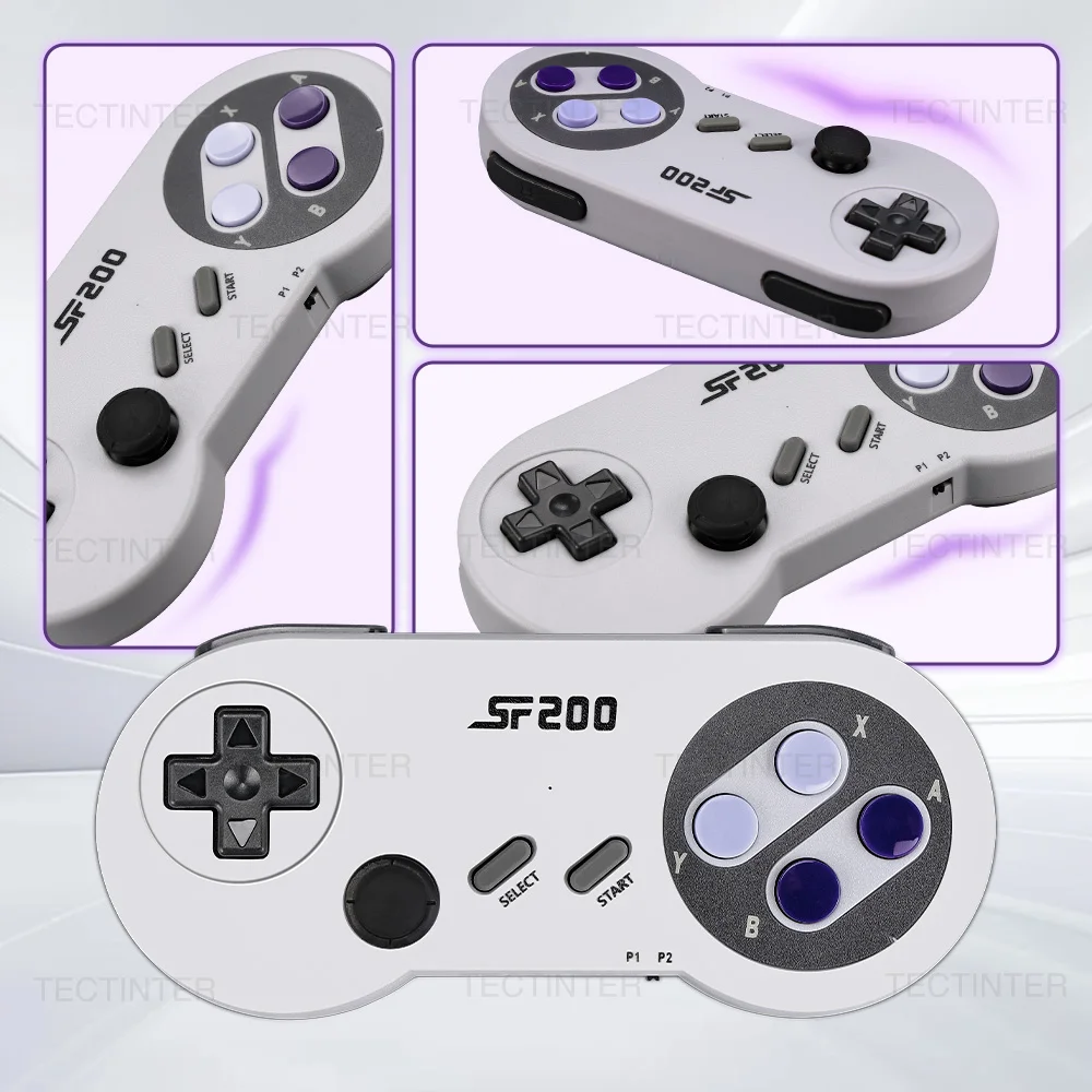 Controlador de Gamepads inalámbrico para consola de videojuegos portátil SF2000/SF900/SG800 con balancín 3D para accesorios de juegos