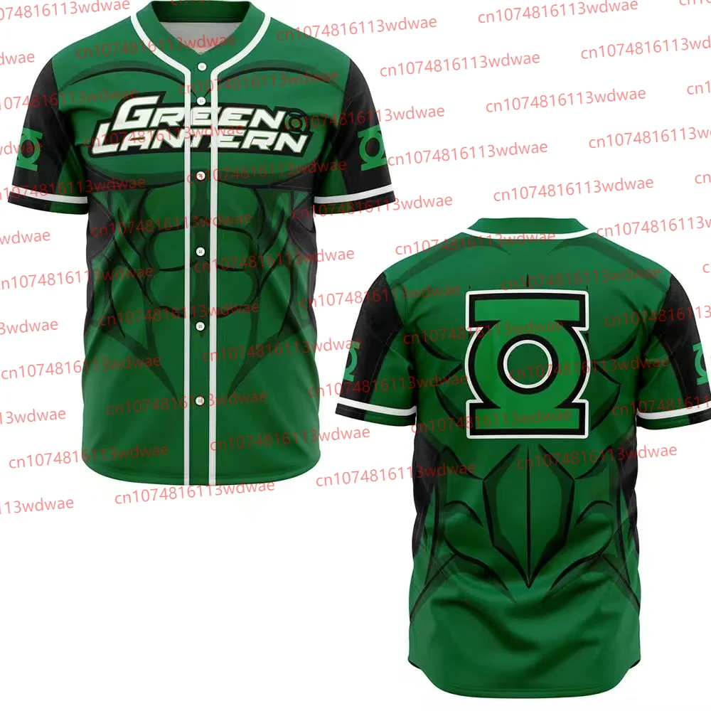 Koszulka Superbohatera 2026, Amerykańska Koszulka Baseballowa, Zestaw Baseballowy Flash, Sportowa, Oddychająca, Wygodna Koszulka Baseballowa