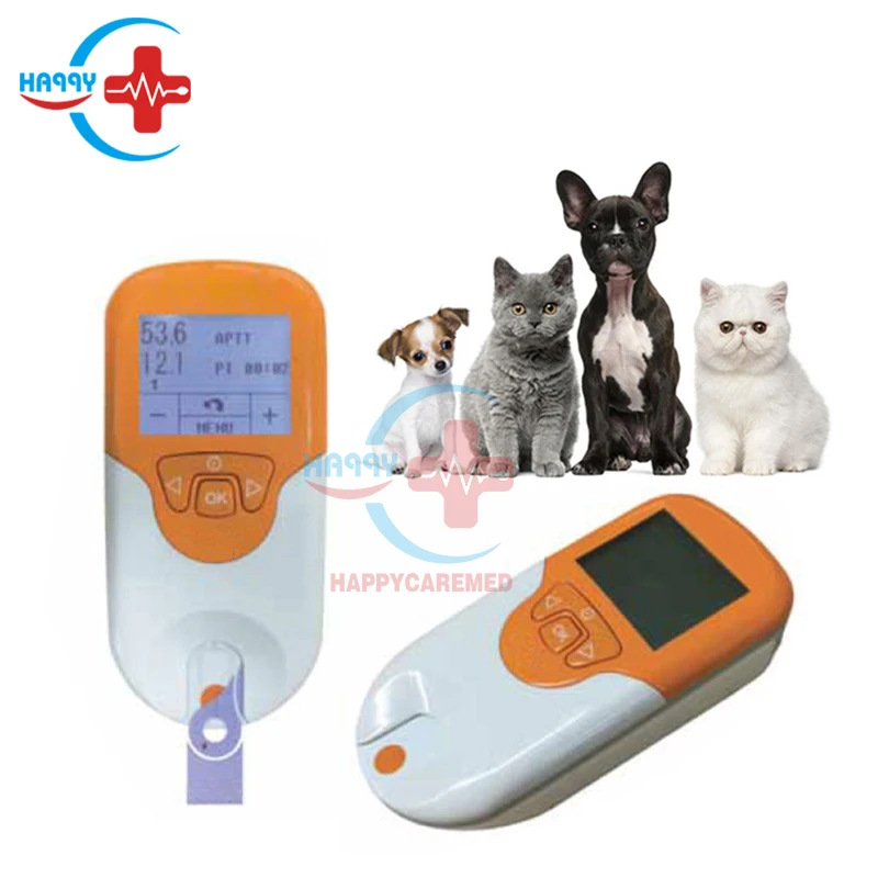 

HC-R154 Hot Selling Clinic Handheld Coagulation Meter for Dog Cat Veterinary Coagulometer