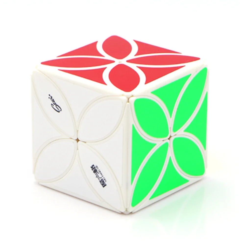 Qiyi Cube Mofangge Four Leaf Clover Speed Magic Cube Skew Cubes Education Toys for Kids Children