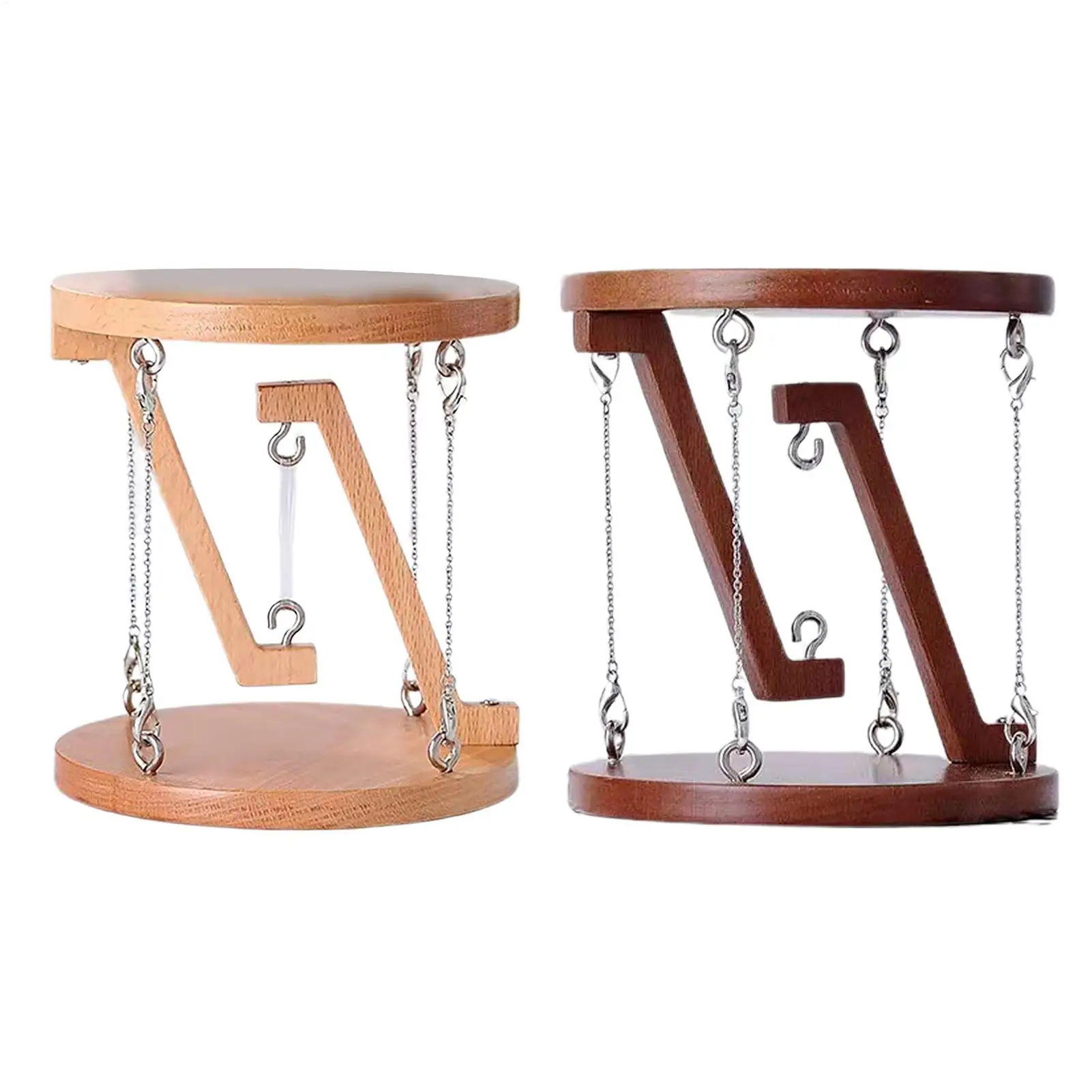 Tensegrity Structure Floating Table Wooden Stand Desktop Ornament For Office Living Room Desk TV Cabinet Home Decoration