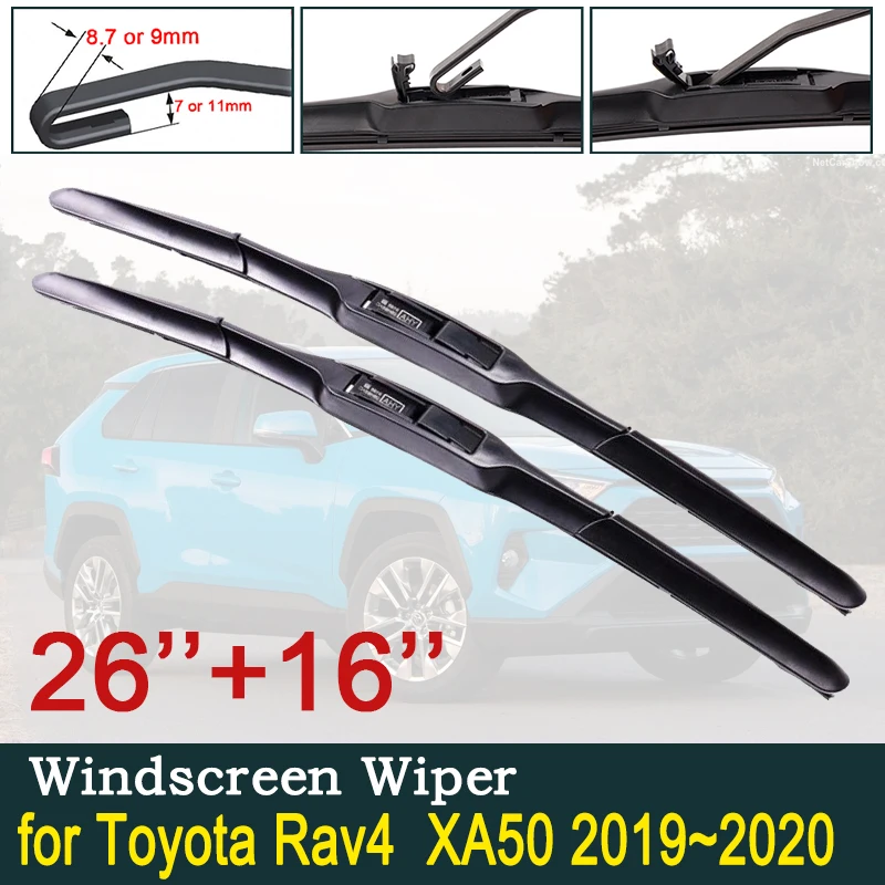 

for Toyota RAV4 XA50 2019 2020 Car Wiper Blade Front Windscreen Windshield Wipers Car Accessories RAV 4 XA 50 SUV