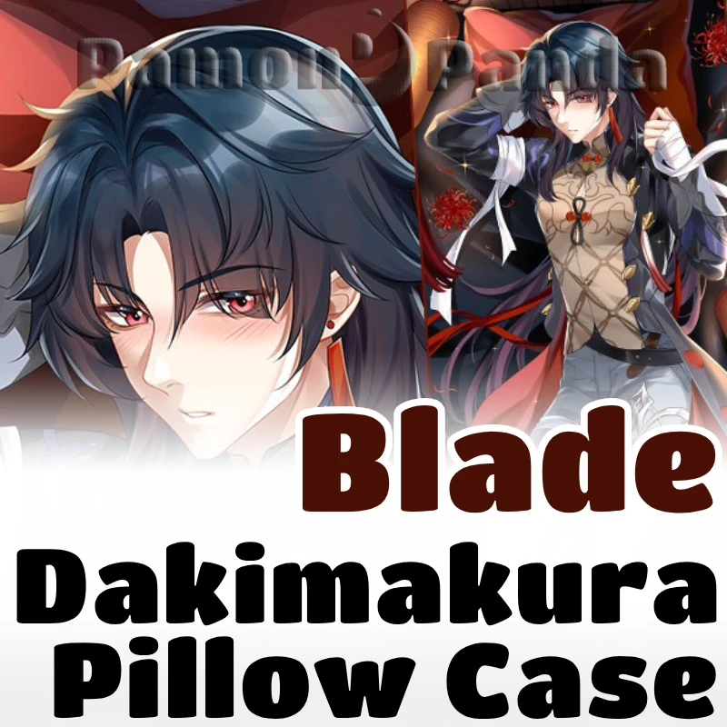 Blade Dakimakura Honkai Star Rail Game Hugging Pillow Case Full Body Cushion Cover Pillowcase Home Bedding Decor Otaku Gift MKL
