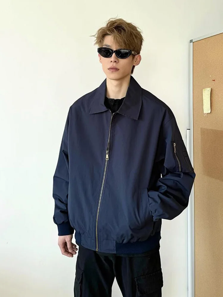 

Мужская бейсбольная куртка American Sport Flight Jacket в уличном стиле, весенне-осенняя, повседневная, свободного кроя, из полиэстера, не мнется