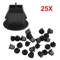 25Pcs Car Bootlid Boot Trunk Lid Trim Clips Fastener For Volvo S40 S60 S80 9468278 2x2cm Auto Car Fasteners