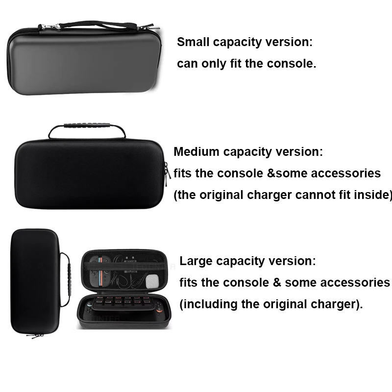 Travel Carrying Case For NS Switch 2/Origin/OLED Game Accessories Shockproof Storage Portable Bags for NS2 with Game Cards Slots