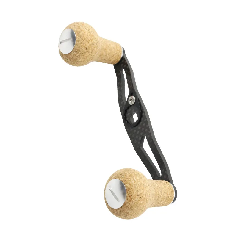 

WOEN Carbon fiber Fishing wheel handle 100MM Double rocker arm A/D card Lure A Baitcasting reel Rocker accessories