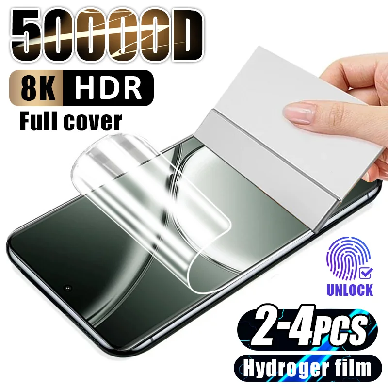 2-4Pcs Full Curved …