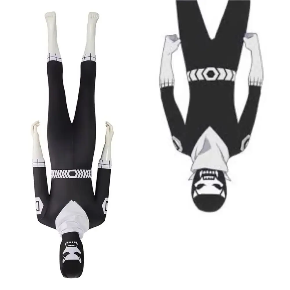 

Anime Sentai Shinkenger Rangers Cosplay Costume Black Jumpsuit Fight Uniform Halloween Party Zentai Suit