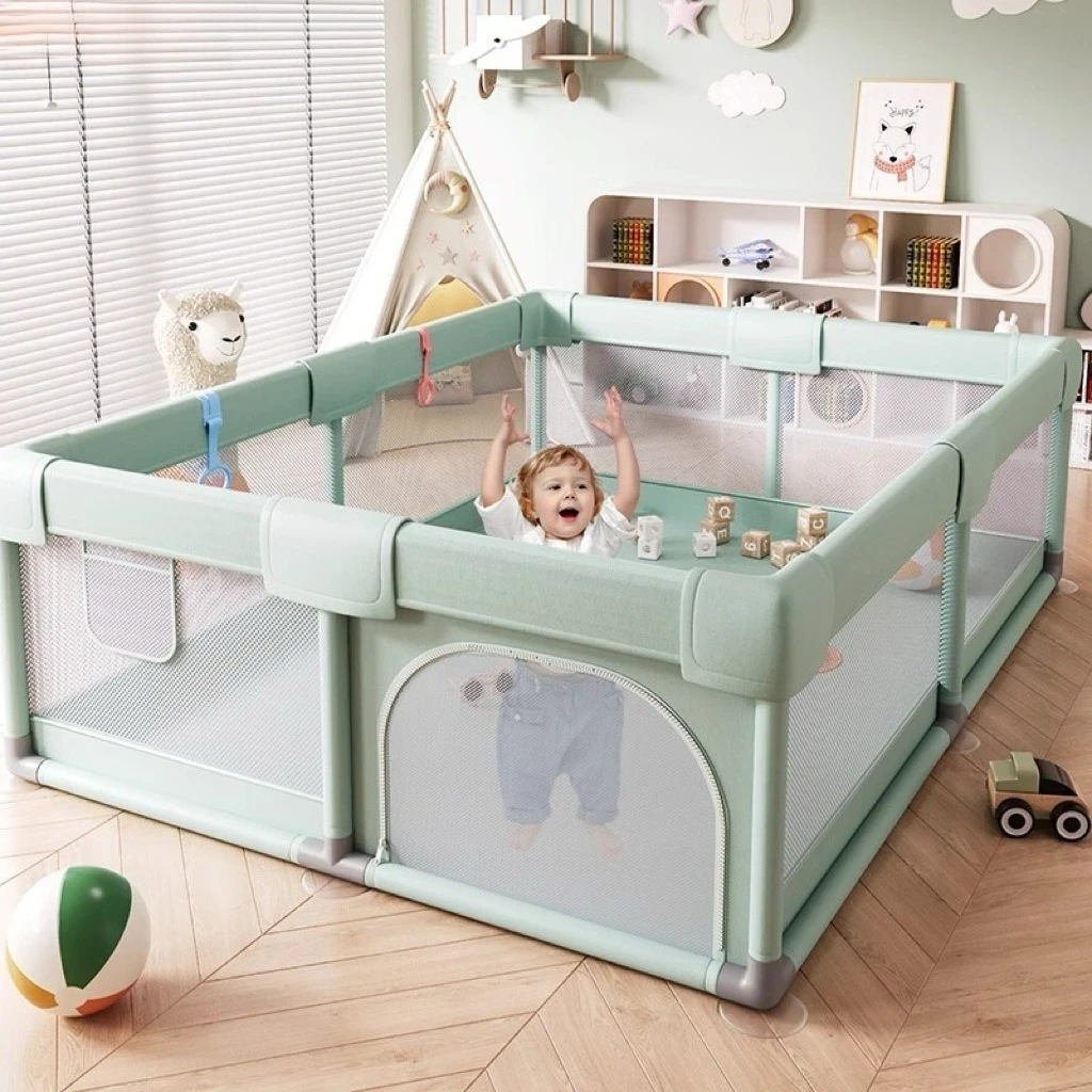Babyfond Fence Baby Ground Fence Living Room Children's Indoor Ground Household Baby Puzzle Walking Crawling Game
