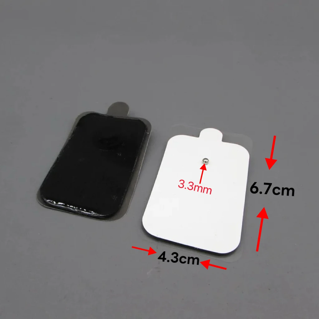 

20/40pcs Electrode Pads Reusable Massage Patch for Tens Electrodes Digital Machine Massage 3.5mm Plug Body Massager Accessories