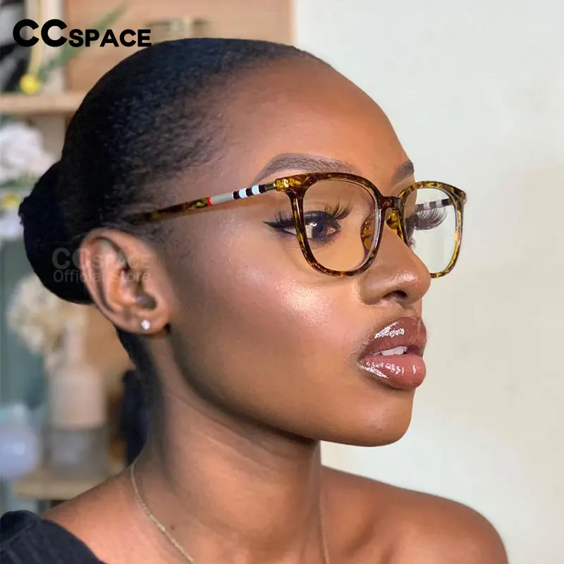 Women Trending Styles Anti Blue Computer Glasses Tr90 Cat Eye Luxury Glasses Frames Men Fashion Brand Optical 47892