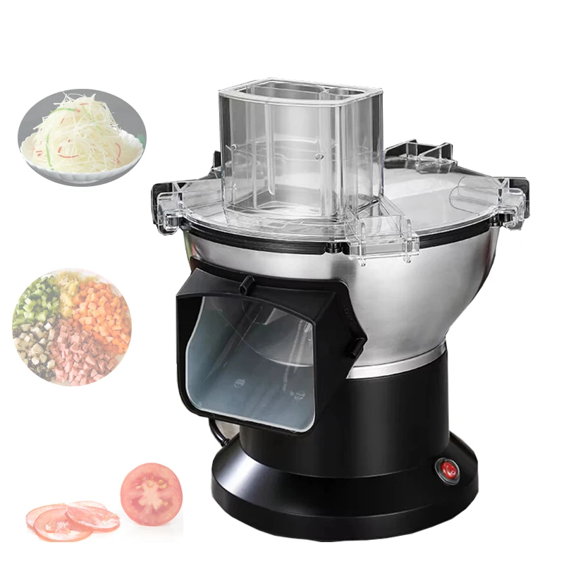 110V 220V Electric Potato Vegetable Fruit Slicer Cutter Machine Vegetable Cube Cutting Machine Kitchen Appliance