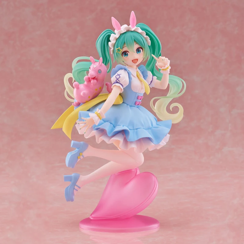 Originale Genuino Bandai Namco Banpresto Hatsune Miku X Rody Amp Fiaba Ver. Giocattolo per collezioni di figurine anime in PVC, regalo in magazzino
