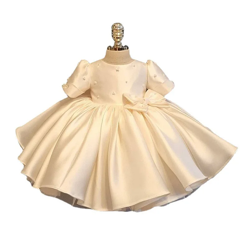 Mädchenkleid für Kinder, Mädchen, schlichtes und elegantes formelles Kleid, Kleider für besondere Anlässe, Kleider für junge Mädchen von 2 bis 8 Jahren, Ballkleid