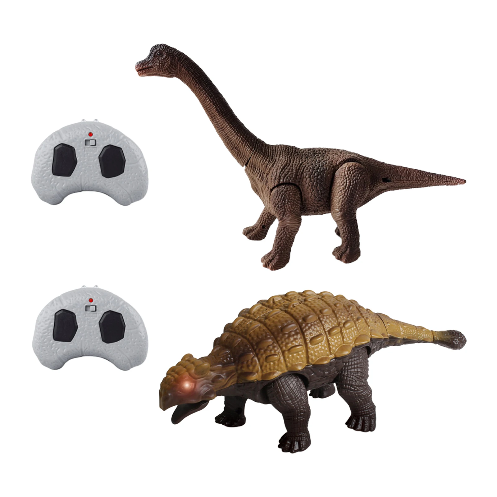 Dinosaure télécommandé pour garçons et filles, jouets électroniques, sons rugissants, à piles, cadeaux pour enfants de 3 ans et plus