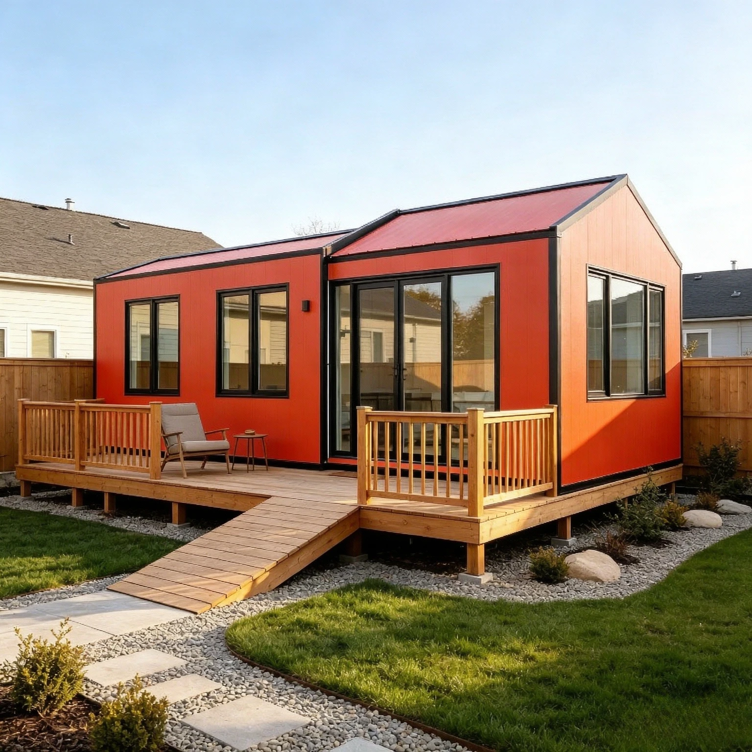 Customized Expandable Container House Modular Prefabricated House Garden Rooms Prefab Tiny House Warehouse Barn Sheds Storage