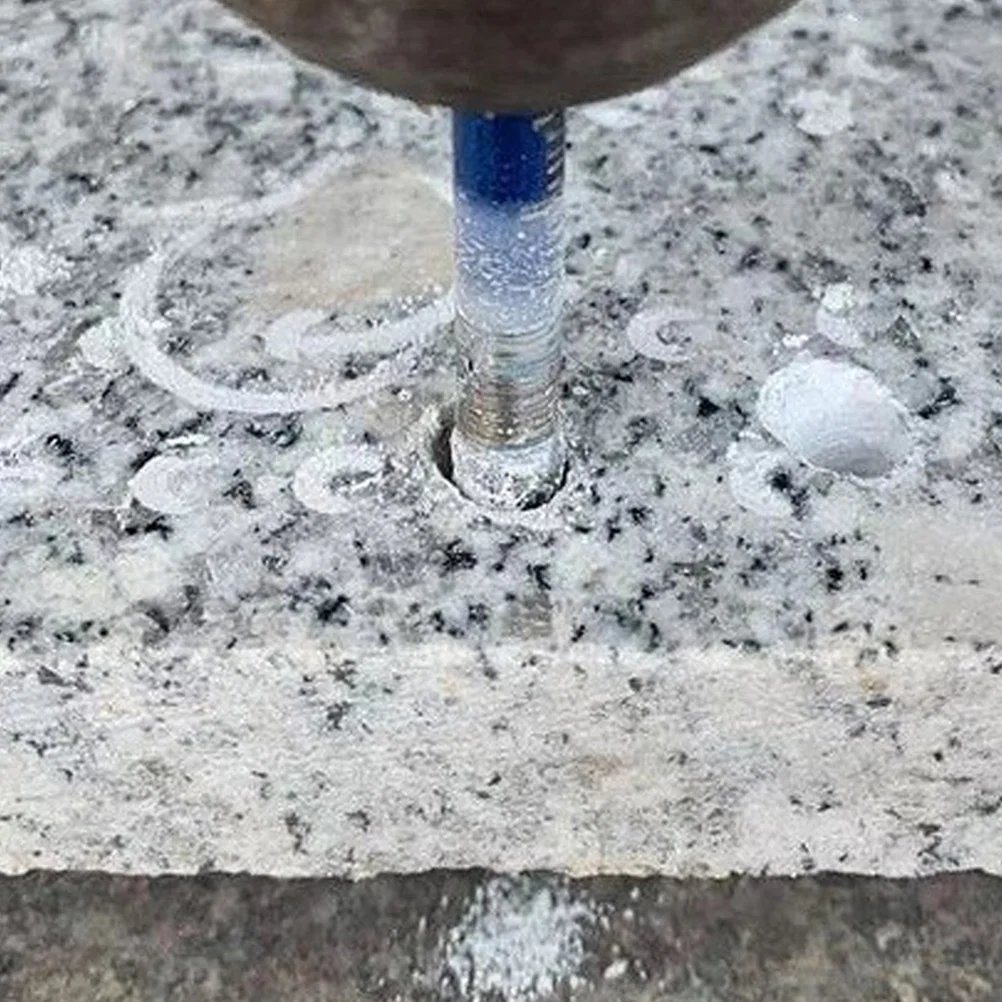 

1 set Dry Hole Saw Set For Tile Glass Ceramic Marble Granite Stone High Hardness Drill Bits With Anti-Shake Design Fit Electric