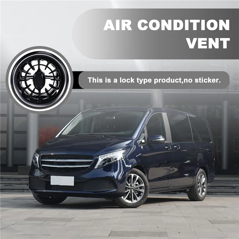 تنفيس تكييف الهواء للوحة القيادة AASS منفذ تيربو داخلي 4478308502 لسيارة Mercedes Benz V Class W447 Vito EQV Valente 2024